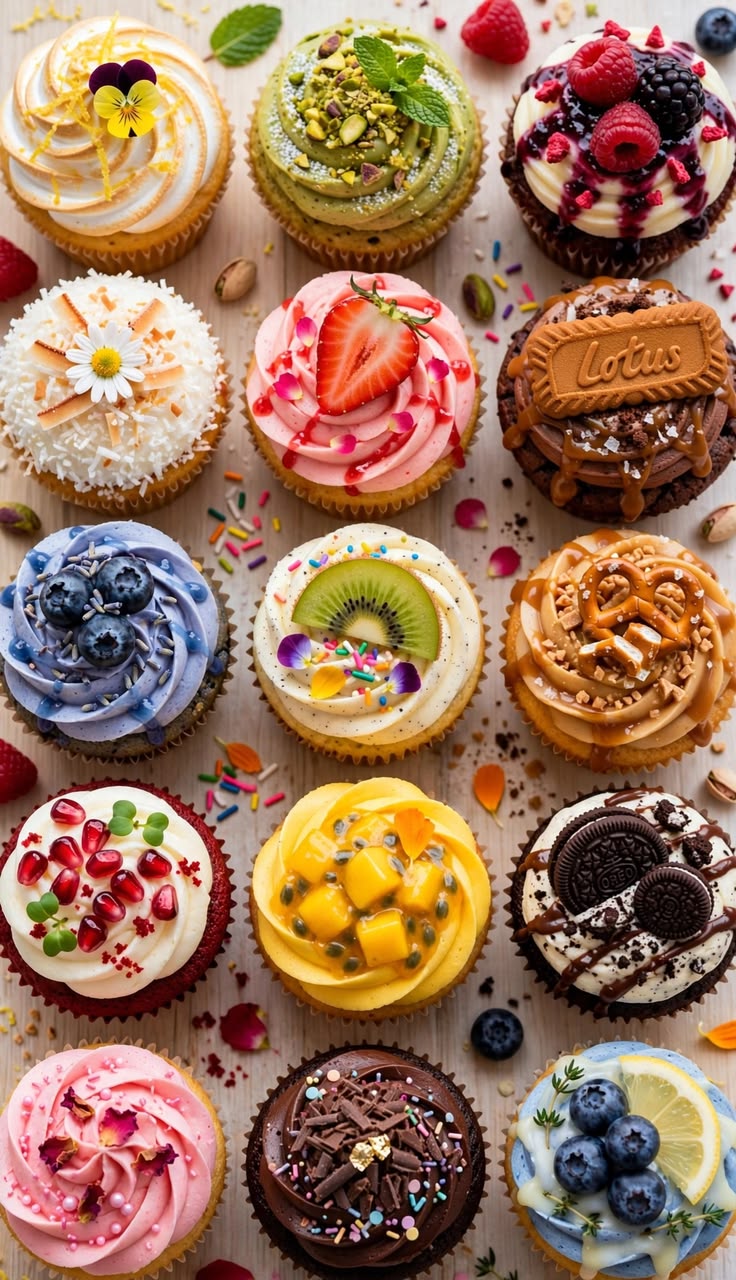 Themed birthday desserts